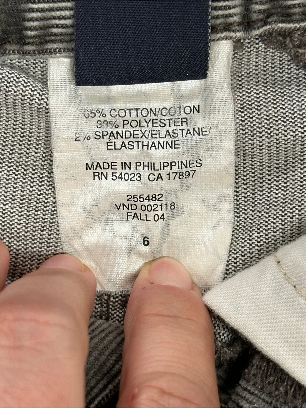 GAP Y2K (2004) Corduroy A-Line Skirt - Womens 6
